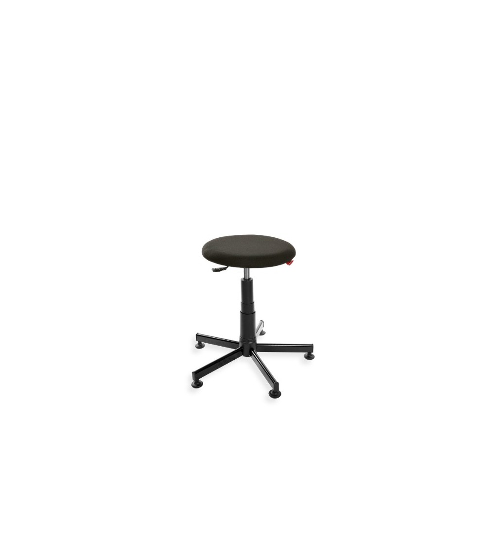 Taboret, stołek, hoker BlackTab 01, na stopkach, regulacja wysokości