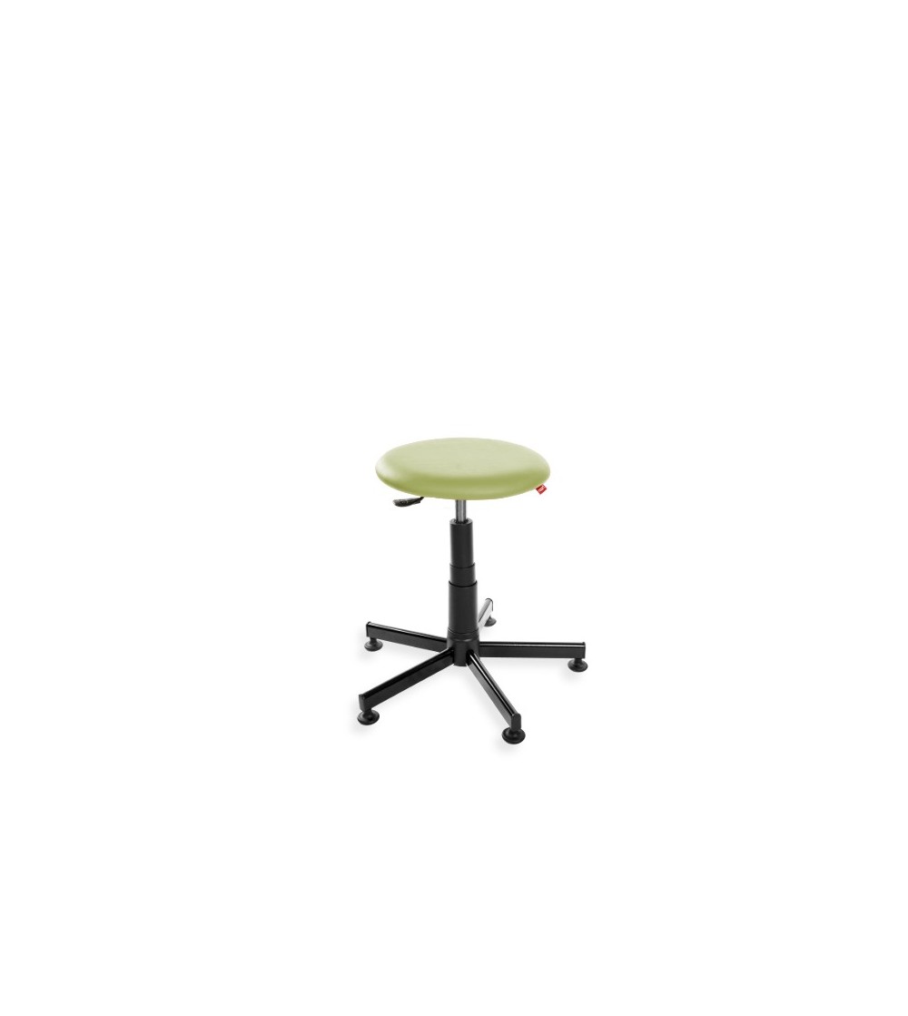 Taboret, stołek, hoker BlackTab Eco - ekoskóra, na stopkach